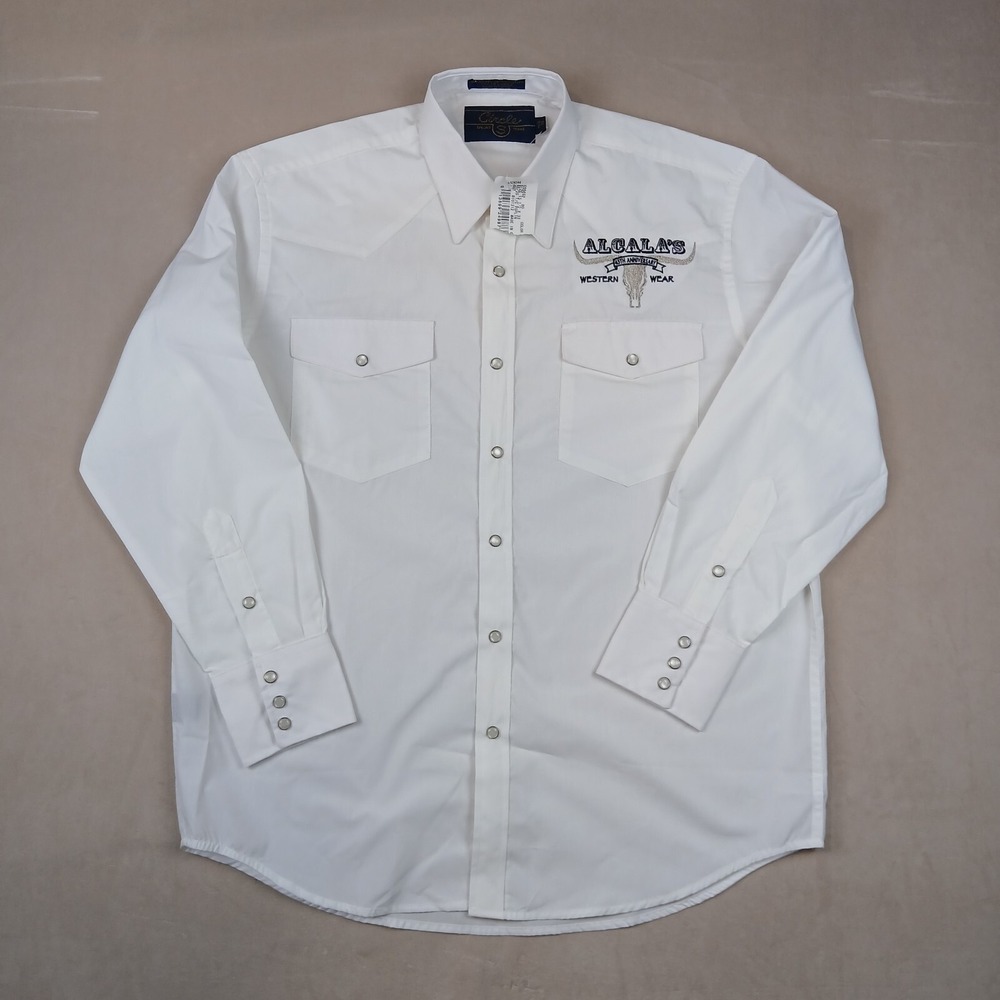 Circle S 15.5 33 Mens Shirt‎ Western Alcala's Chicago, IL NWT 25x29 Fits XL